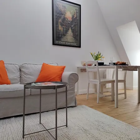 Appartement Renove Centre Pont-Audemer-Calme, Wi-Fi, Proche Honfleur Pont-Audemer