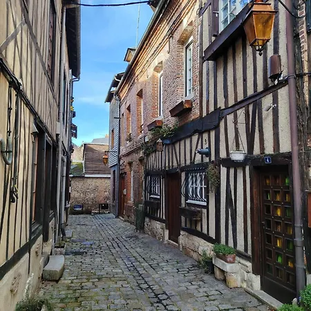 Renove Centre Pont-audemer-calme, Wi-fi, Proche Honfleur アパート ポン・オードゥメール