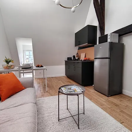 Appartement Renove Centre Pont-Audemer-Calme, Wi-Fi, Proche Honfleur Pont-Audemer